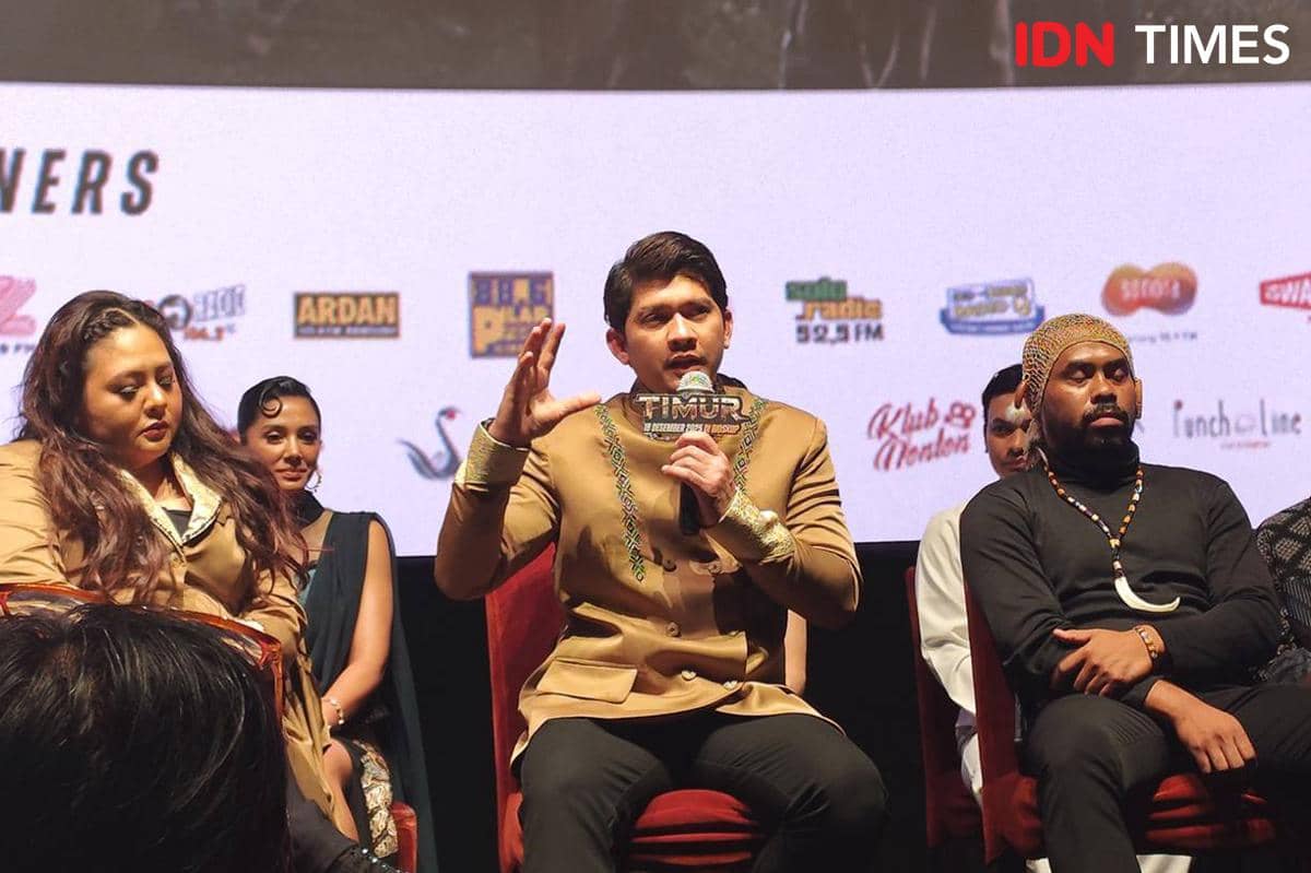 Iko Uwais sebut film Timur dibuat jauh sebelum Prabowo Subianto menjadi presiden.jpg