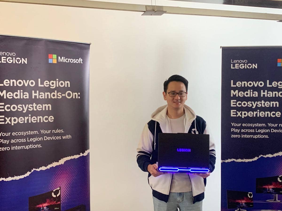 Ekosistem Lenovo Legion 10 hadir di Medan (IDN Times/Doni Hermawan)