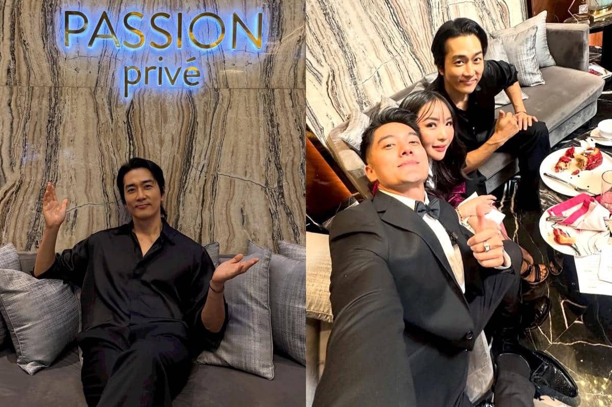 potret Song Seung Heon perdana ke Jakarta