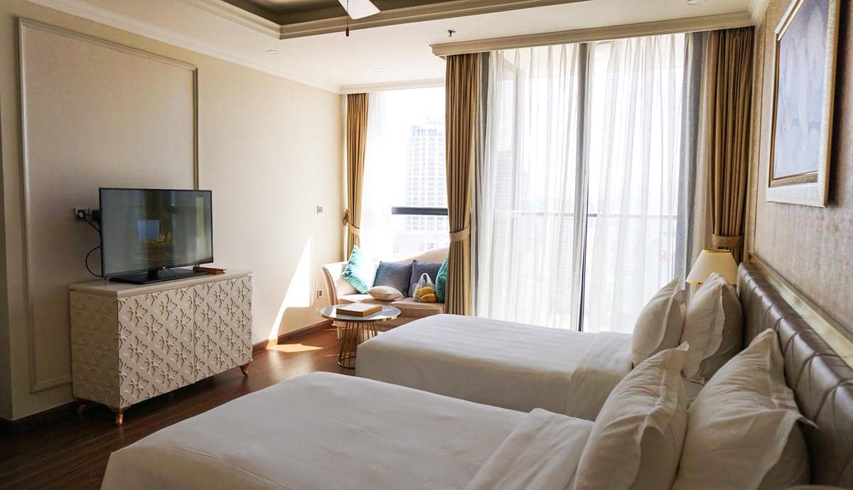 ilustrasi kamar hotel