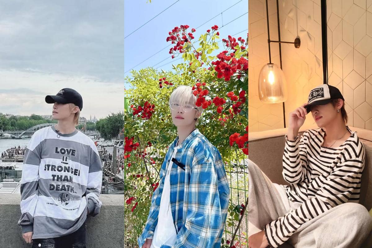 Outfit liburan ala YangYang WayV