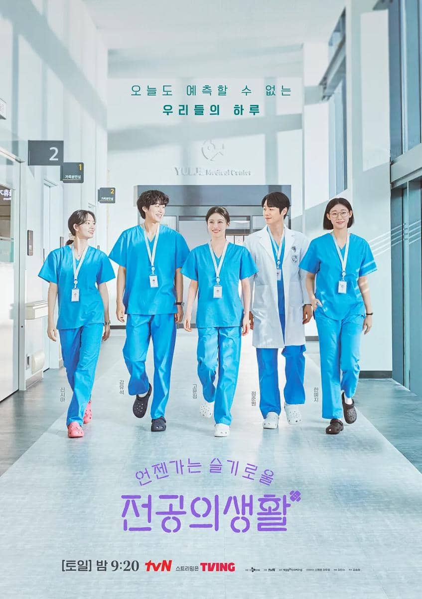 poster drama Resident Playbook