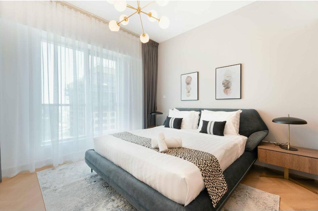 Ilustrasi kamar tidur.