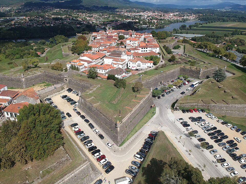 Kota Valença do Minho di Portugal