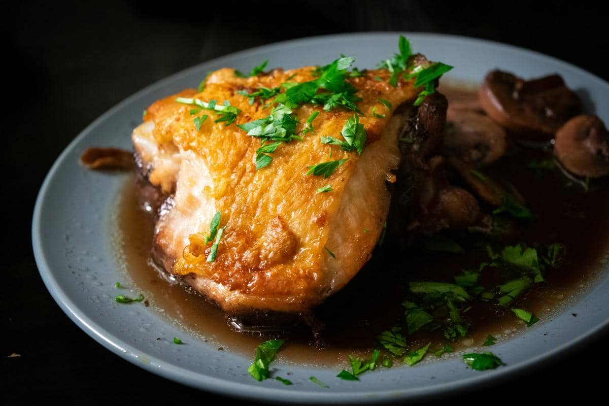 ilustrasi chicken francese