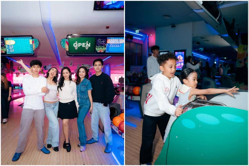 Rachel Vennya ajak anak main boling