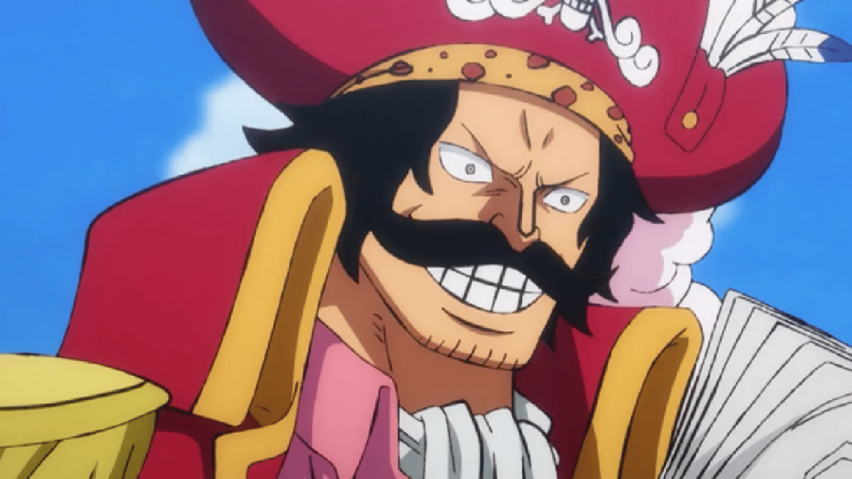 Gol D Roger pada masa kejayaannya dengan kumis ikonisnya