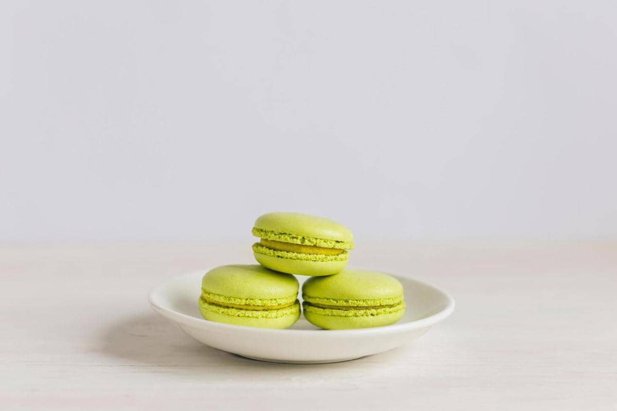 matcha macaron
