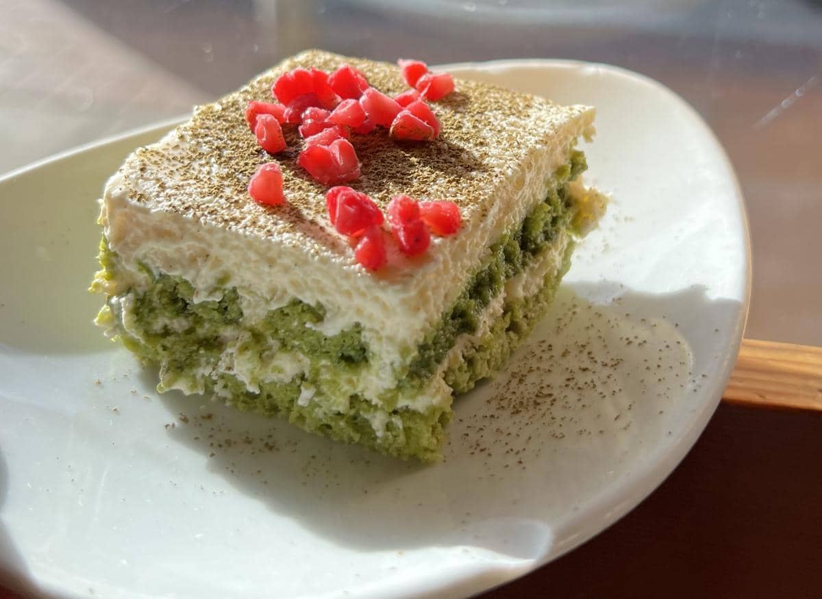 matcha tiramisu