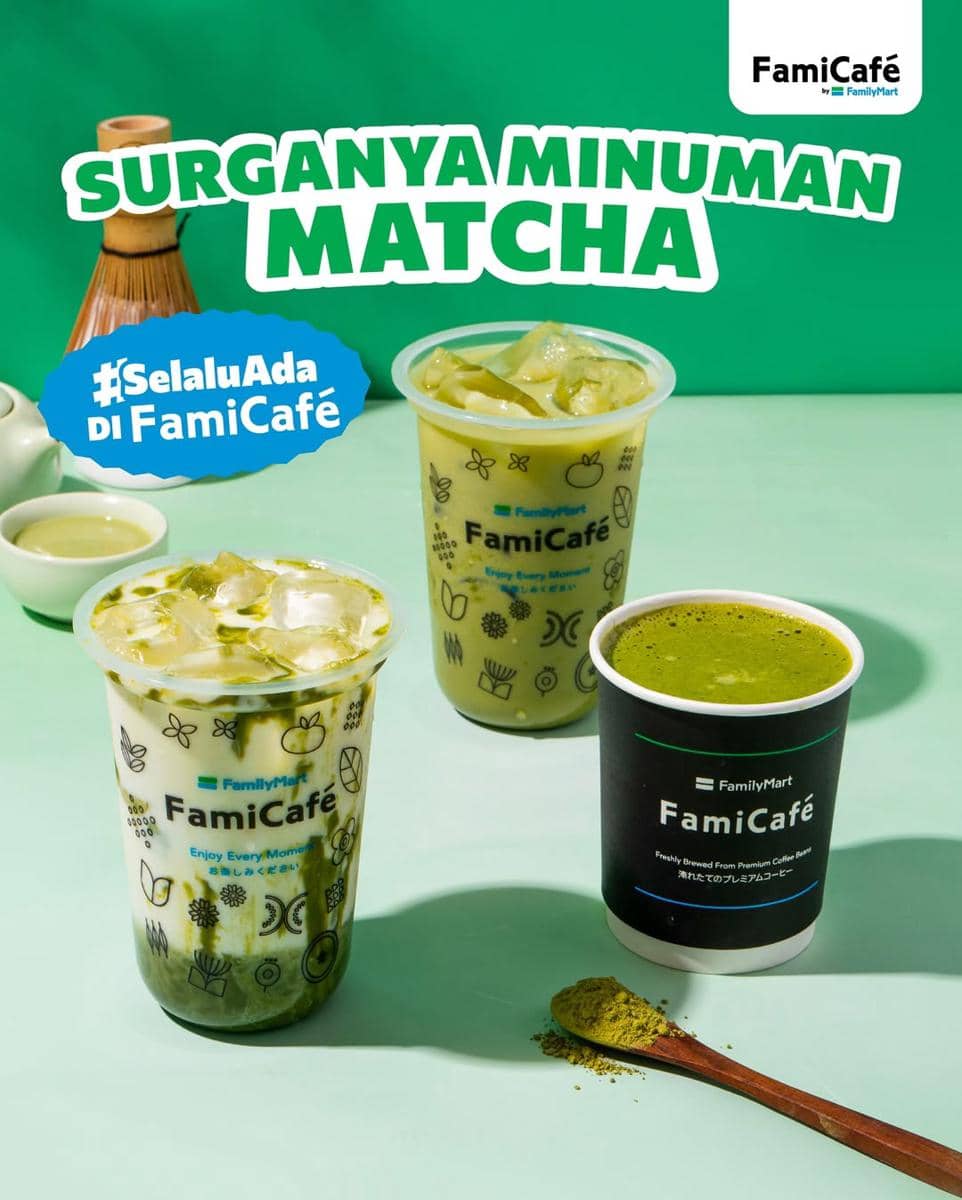menu Matcha FamilyMart