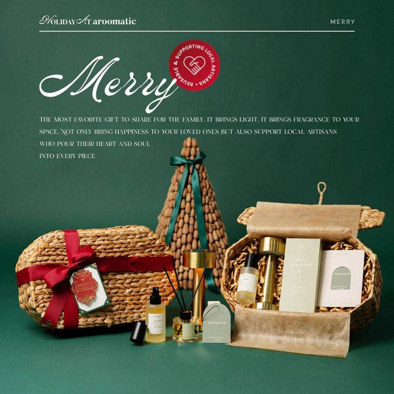 Ilustrasi hampers Natal (Shoope/Aroomatic)