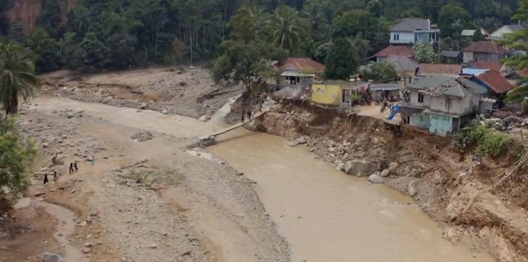 Pasca banjir bandang Lebak 2020