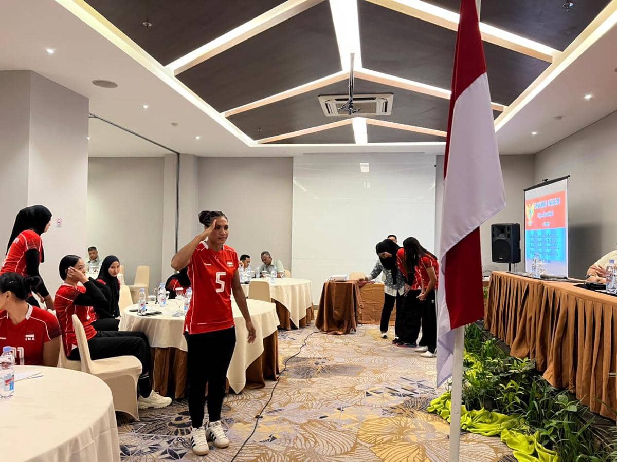 Skuat voli Indonesia di SEA Games 2025 menyudahi latihan intensif di Sumut (dok.untuk IDN Times)