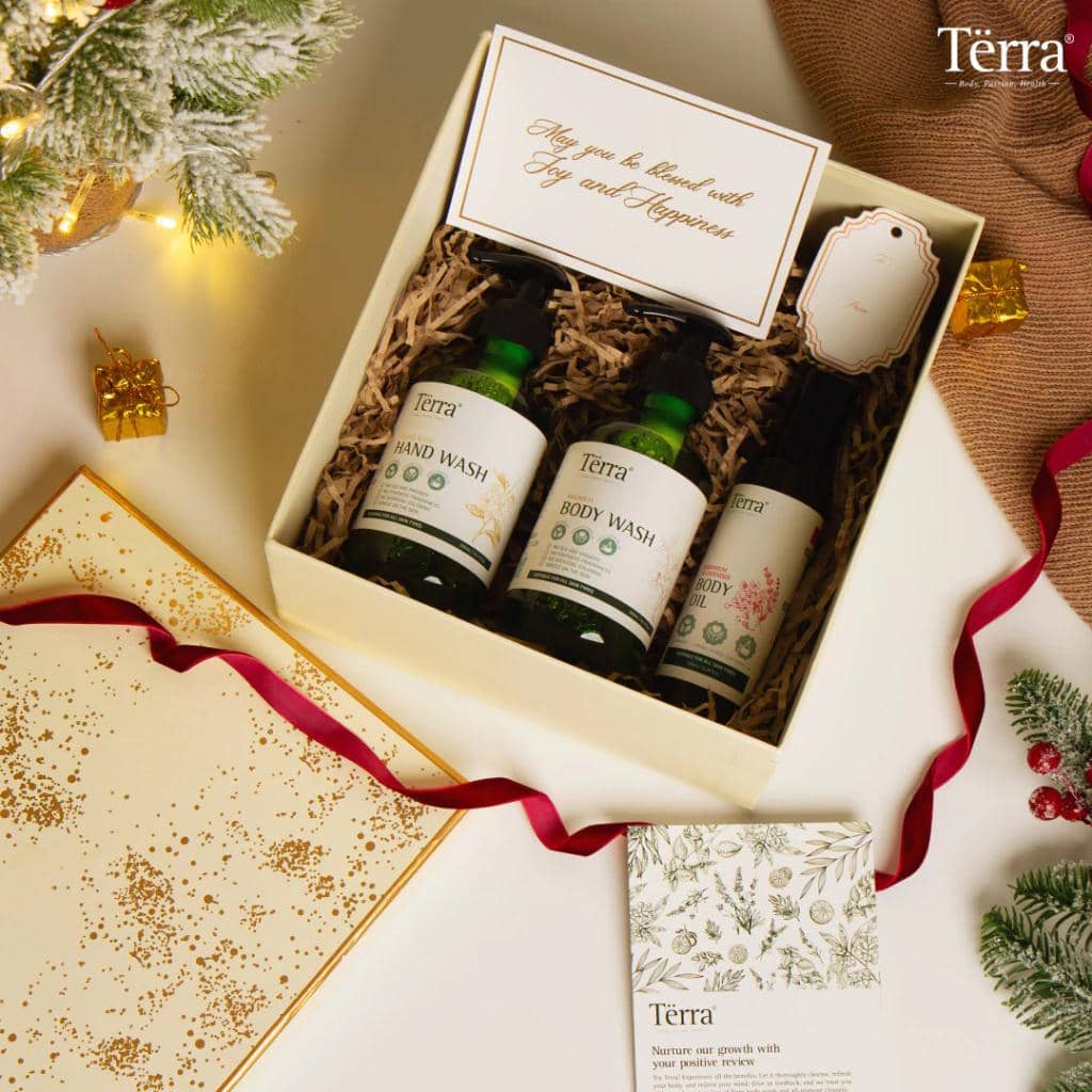 Ilustrasi hampers Natal (Shoope/Terra Official Store)