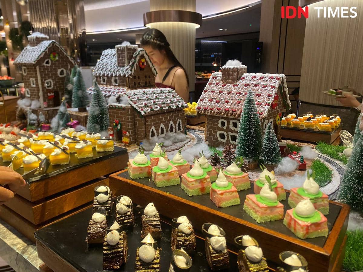 Potret menu Natal di Sheraton Surabaya Hotel & Tower 