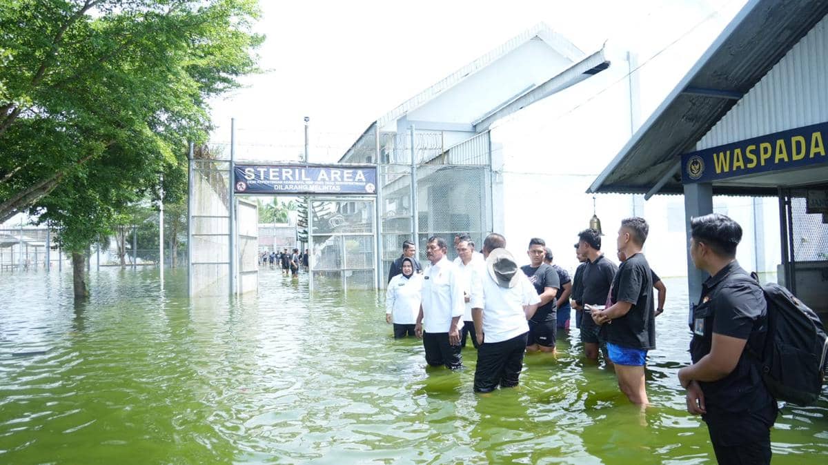 Dirjenpas Mashudi kunjungi UPT PAS banjir di Sumatra Utara