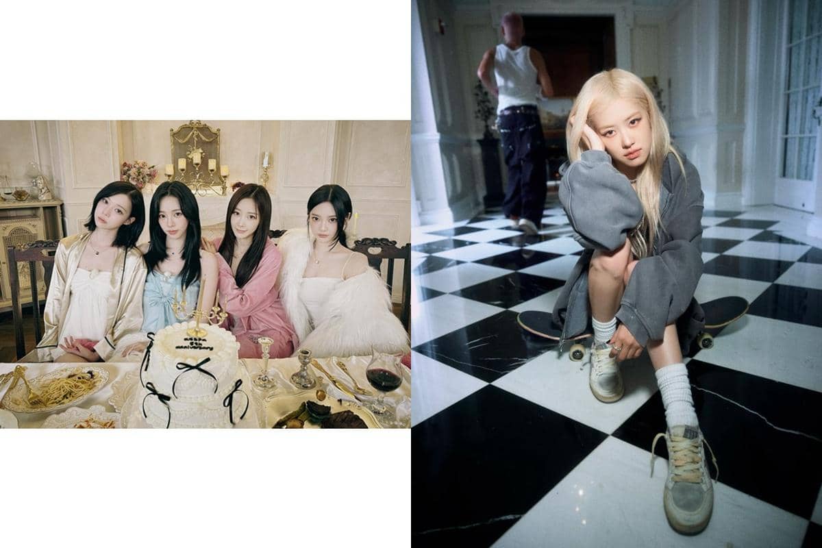aespa dan Rose BLACKPINK