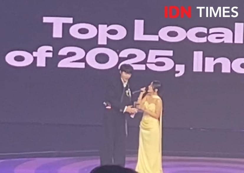 potret Spotify Wrapped Live Indonesia 2025 