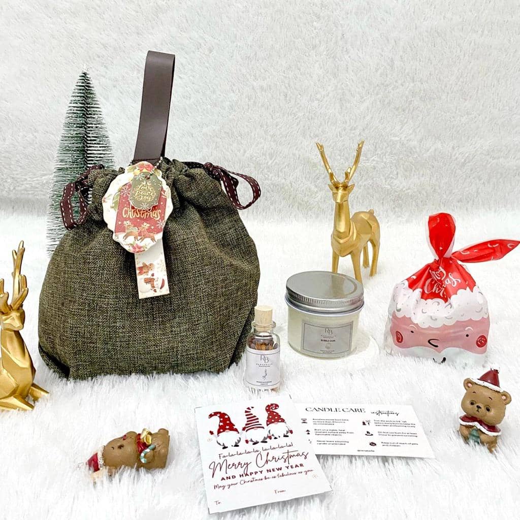Ilustrasi hampers Natal (Shoope/renabelle)