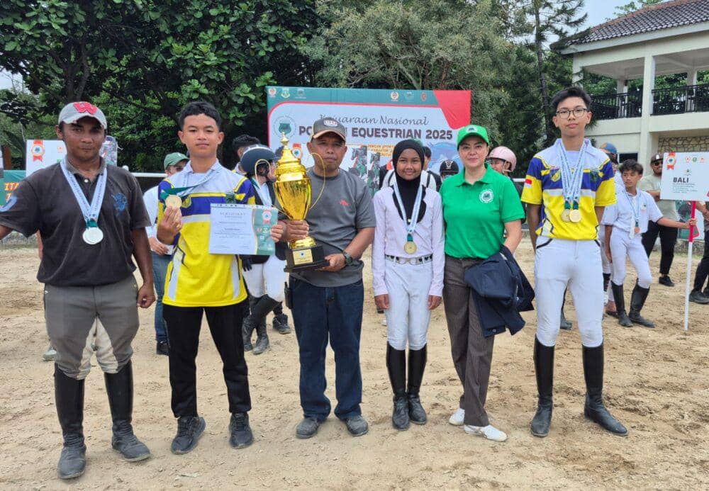 Kejurnas Pordasi Equestrian 2025 tuntas dihelat