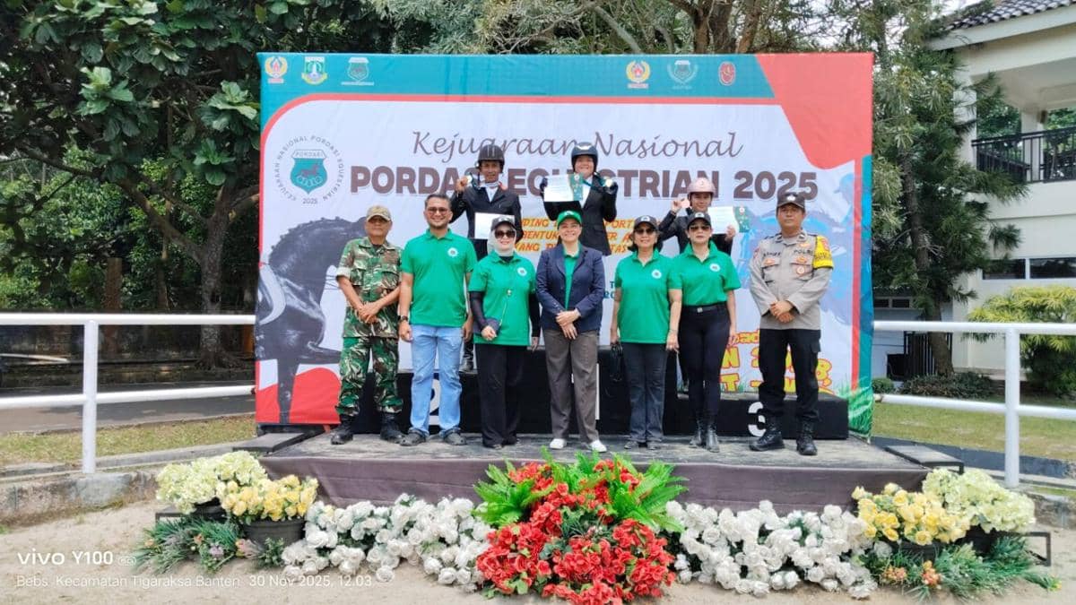 Kejurnas Pordasi Equestrian 2025 tuntas dihelat
