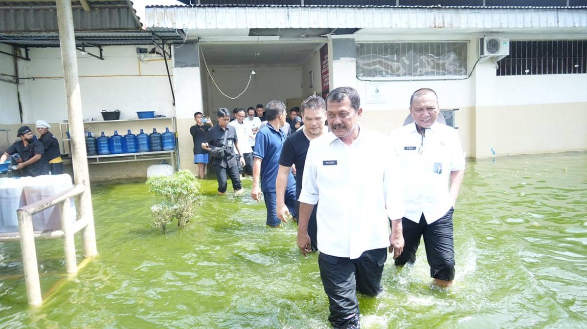 Dirjenpas Mashudi kunjungi UPT PAS banjir di Sumatra Utara