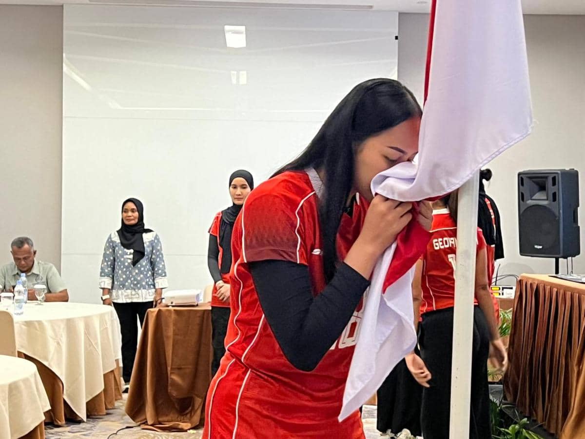 Skuat voli Indonesia di SEA Games 2025 menyudahi latihan intensif di Sumut (dok.untuk IDN Times)