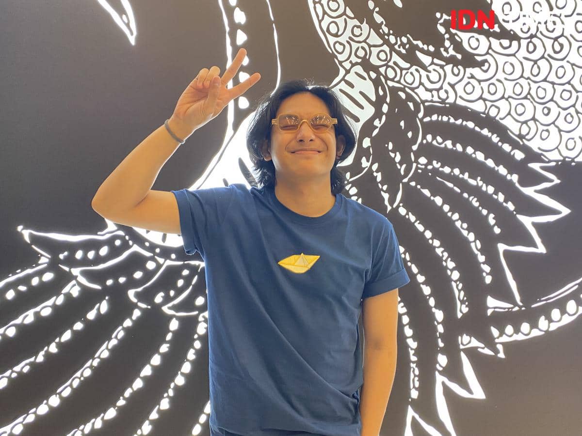 potret Dewara Zaqqy di kantor IDN, Jakarta, Rabu (2/12/2025)