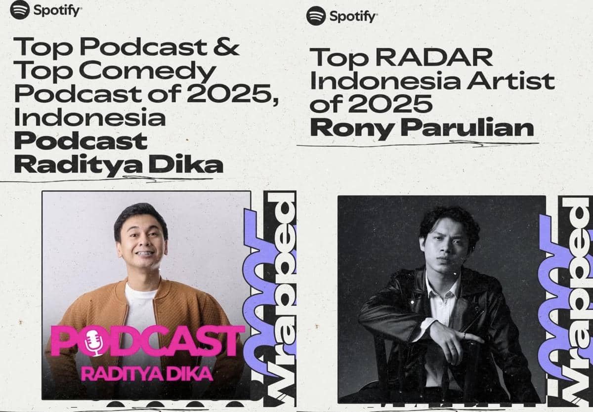 daftar pemenang Spotify Wrapped Live Indonesia 2025 