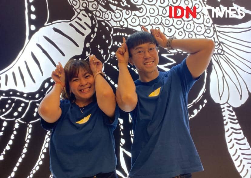 Eunike Elisaveta dan Chriskevin Adefrid, produser musikal Perahu Kertas