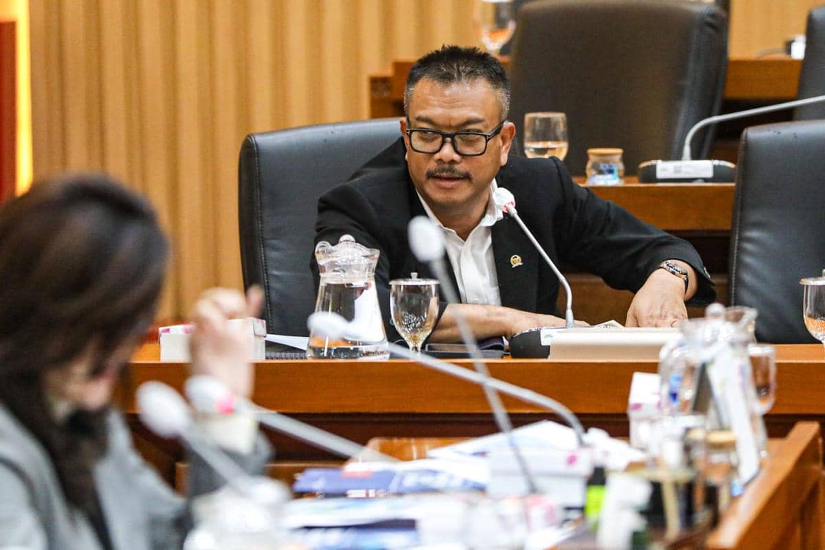 Anggota Komisi IX DPR Edy Wuryanto soroti pentingnya rantai pasok lokal untuk MBG. (Dok. DPR RI)