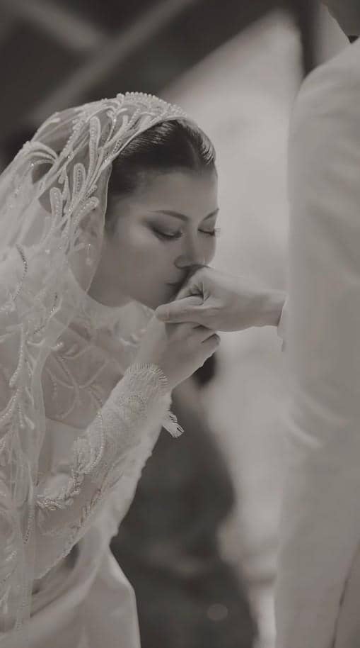 pernikahan Hanum Mega dan Rafly (instagram.com/real.hanummegaa)