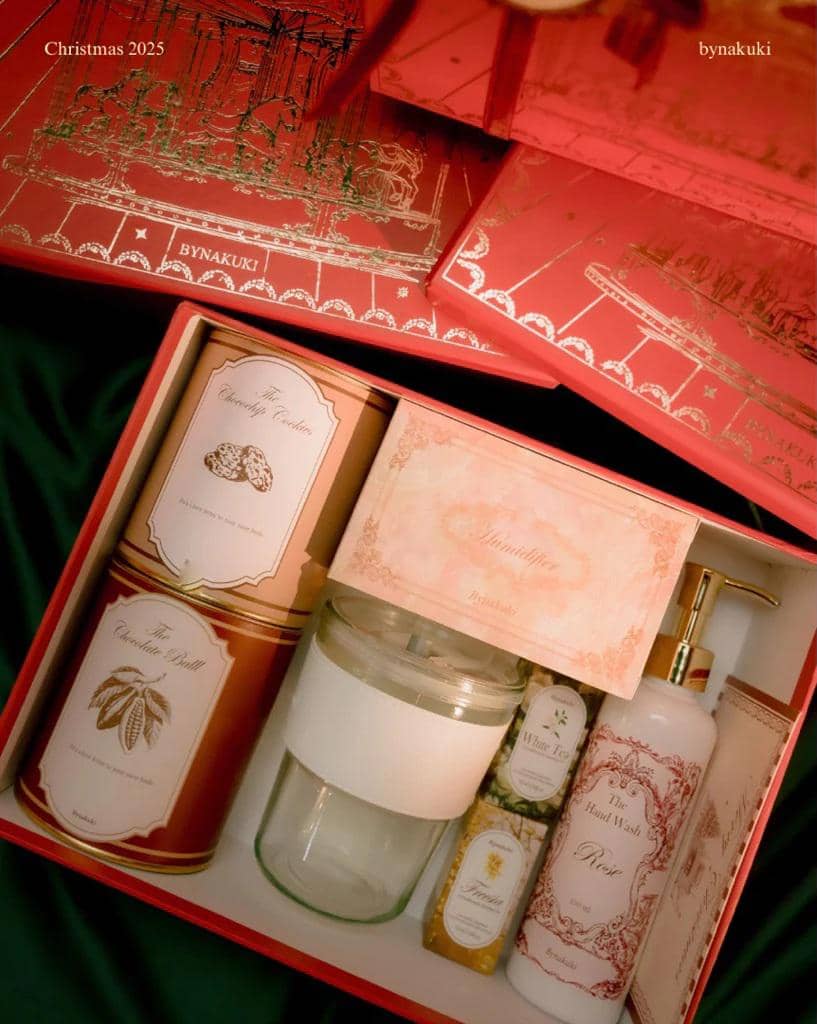 Ilustrasi hampers Natal (Shoope/Bynakuki)