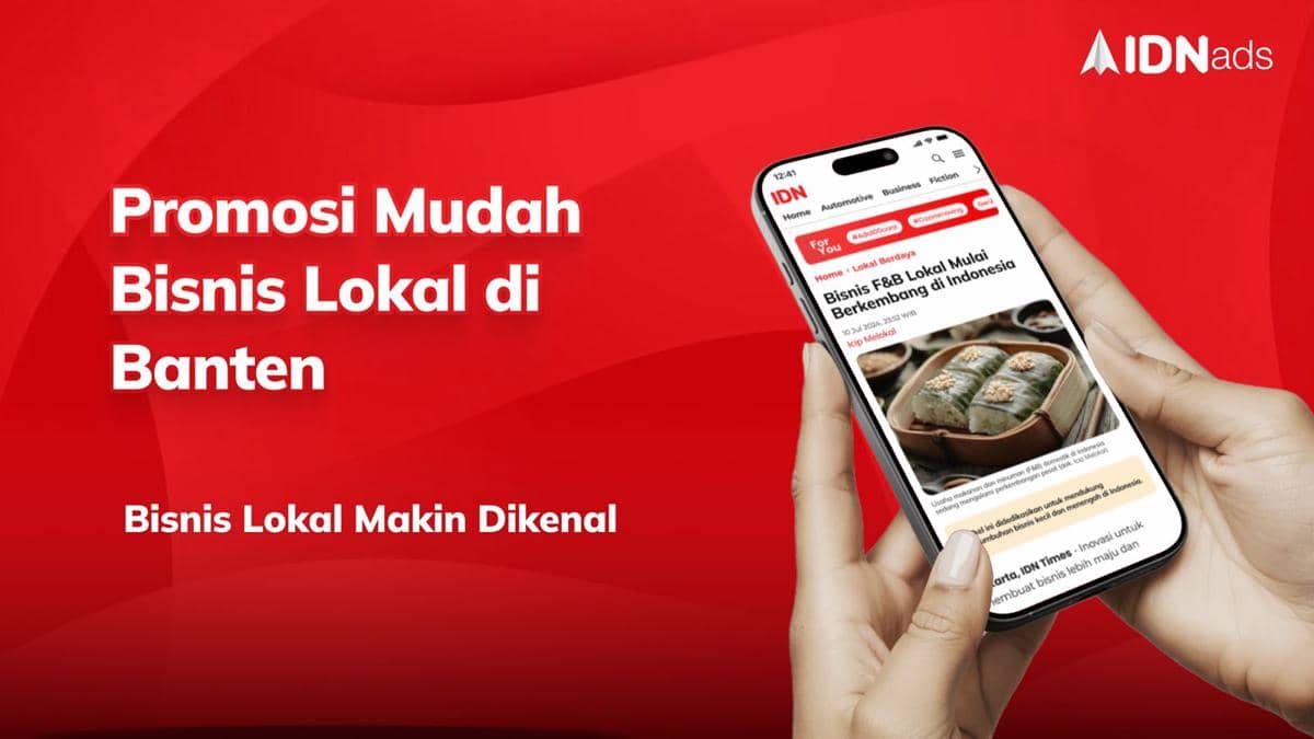 IDN Ads hadir sebagai wadah untuk meningkatkan potensi bisnis lokal agar semakin dikenal