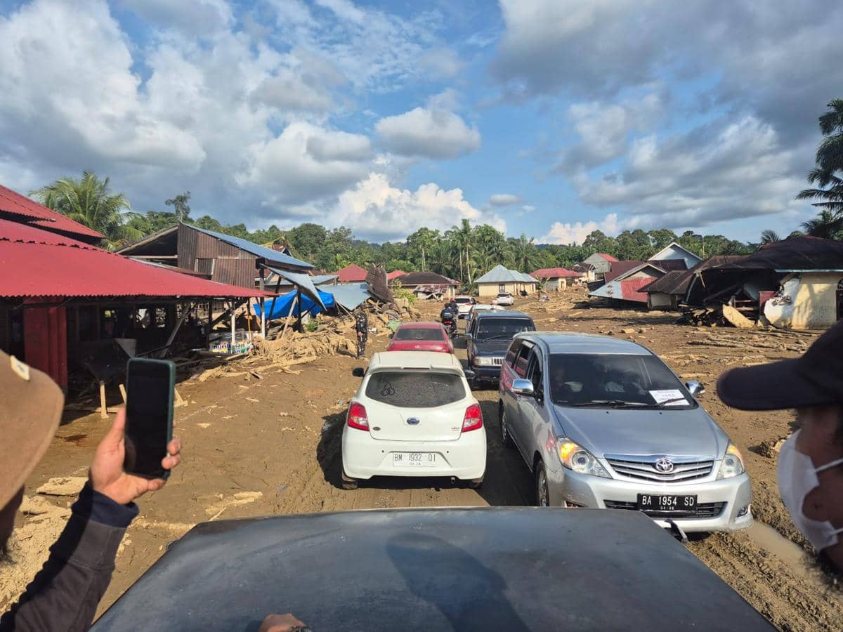 Kondisi Pasca Banjir Bandang di Palembayan