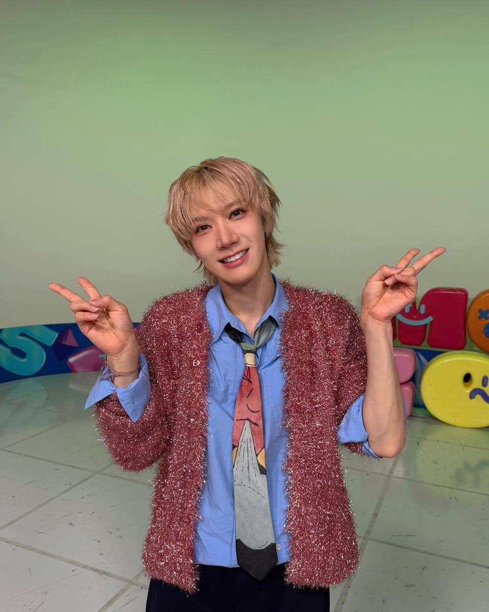 Outfit color block ala Ten WayV