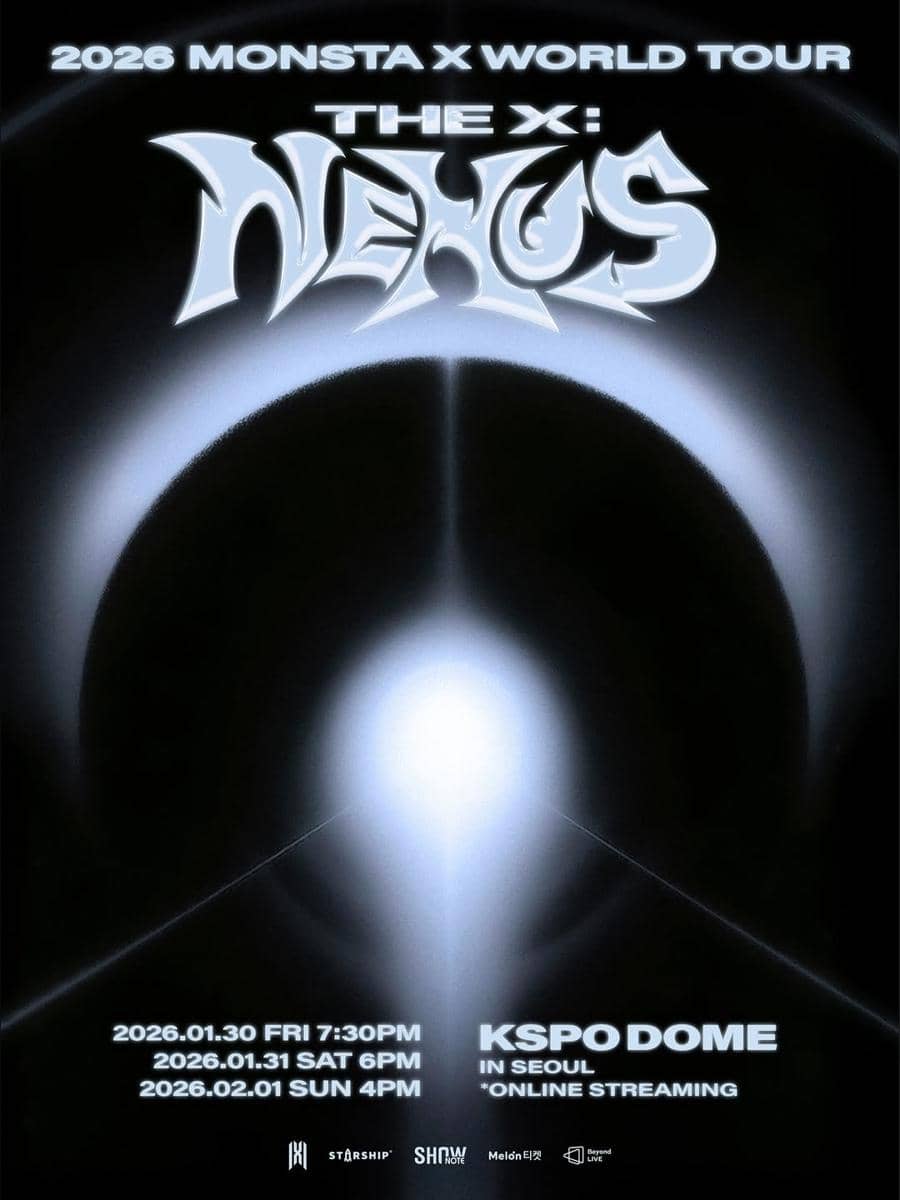 MONSTA X WORLD TOUR 2026 [THE X : NEXUS] 