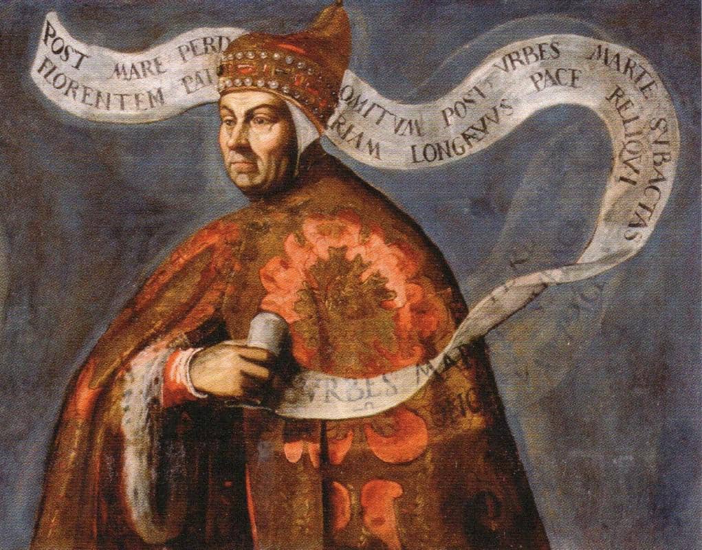 Francesco Foscari, menjabat sebagai Doge ke-65 Republik Venesia dari tahun 1423 hingga 1457, masa jabatan terlama dalam sejarah Venesia