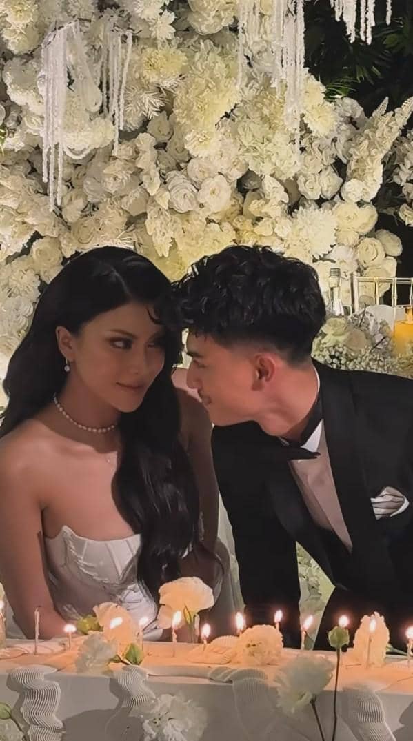 potret resepsi pernikahan Hanum Mega dan Rafly (instagram.com/yusril.hz)