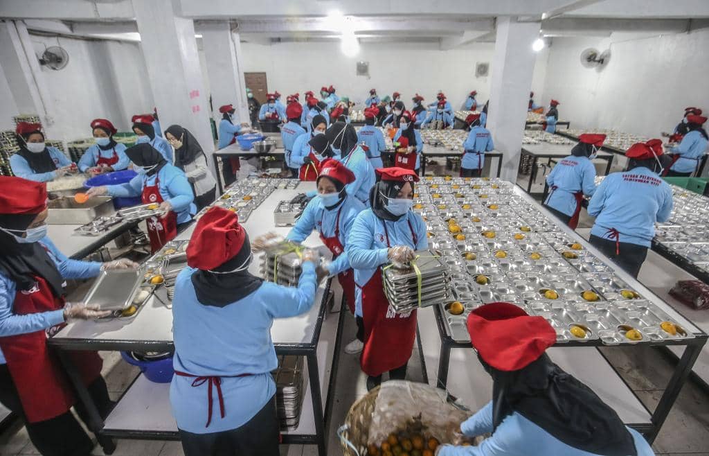 Dapur Makan Bergizi Gratis di Kota Depok