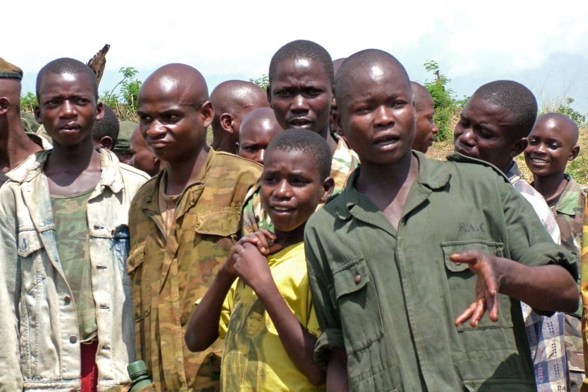 tentara anak di Republik Demokratik Kongo