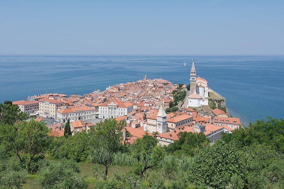 Kota Piran di Slovenia