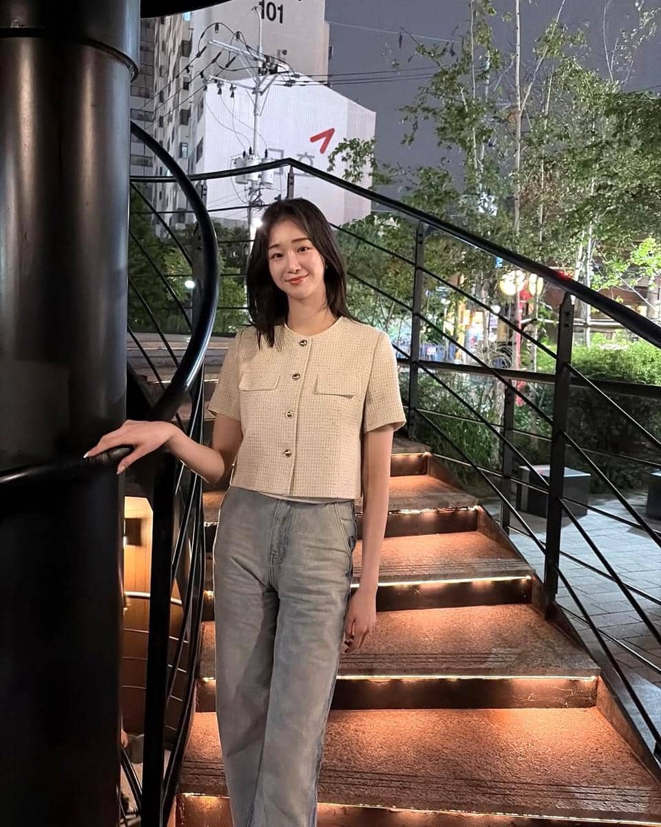 potret Haesu Woo, Miss Cosmo Korea 2025 