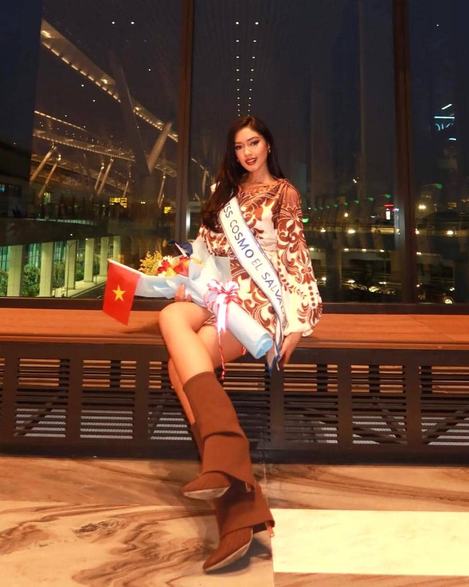 potret Rakele Menjivar, Miss Cosmo El Salvador 2025