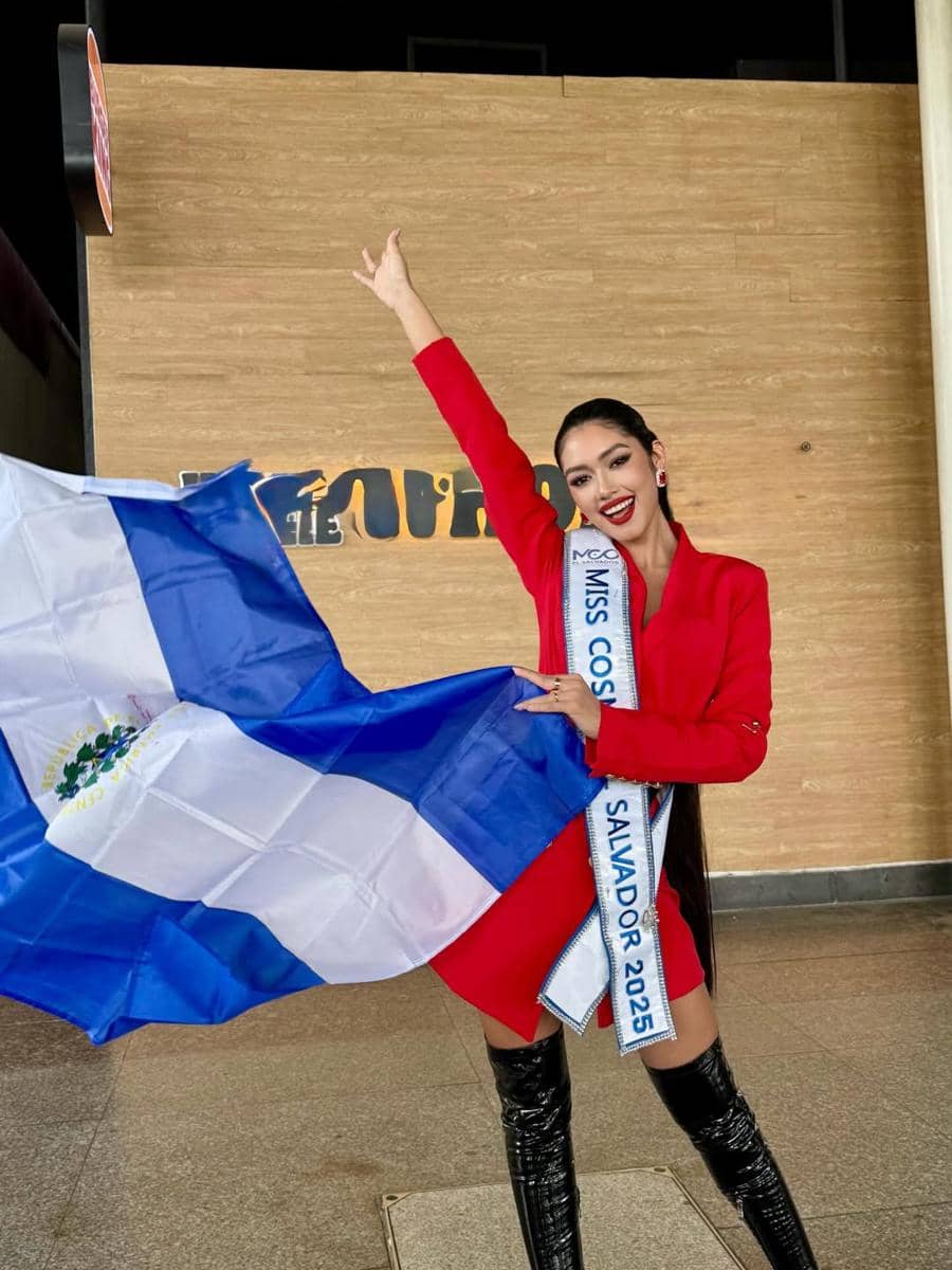 potret Rakele Menjivar, Miss Cosmo El Salvador 2025