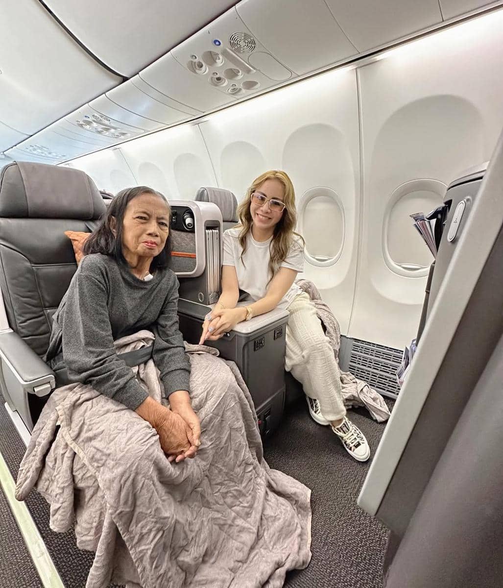 potret Momo dan ibunya