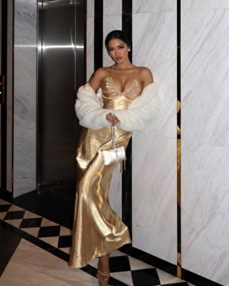 potret Rakele Menjivar, Miss Cosmo El Salvador 2025