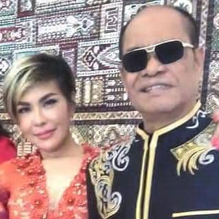 potret Novita Dewi dan ayahnya