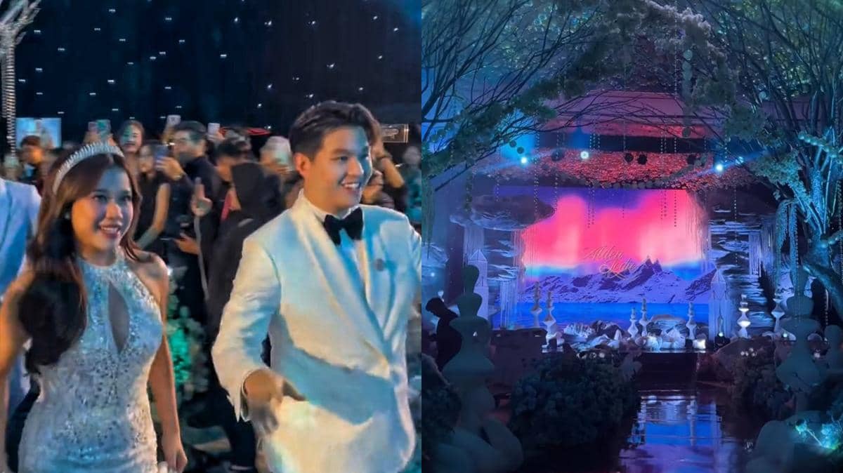 Dekorasi resepsi Brisia Jodie dan Jonathan Alden