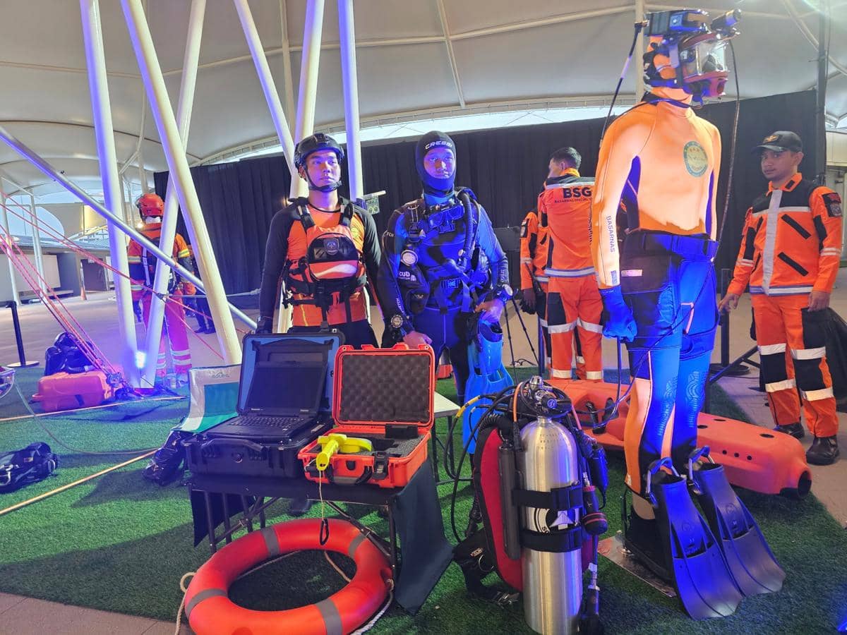 Teknologi milik Basarnas sonar bawah air untuk mencari korban